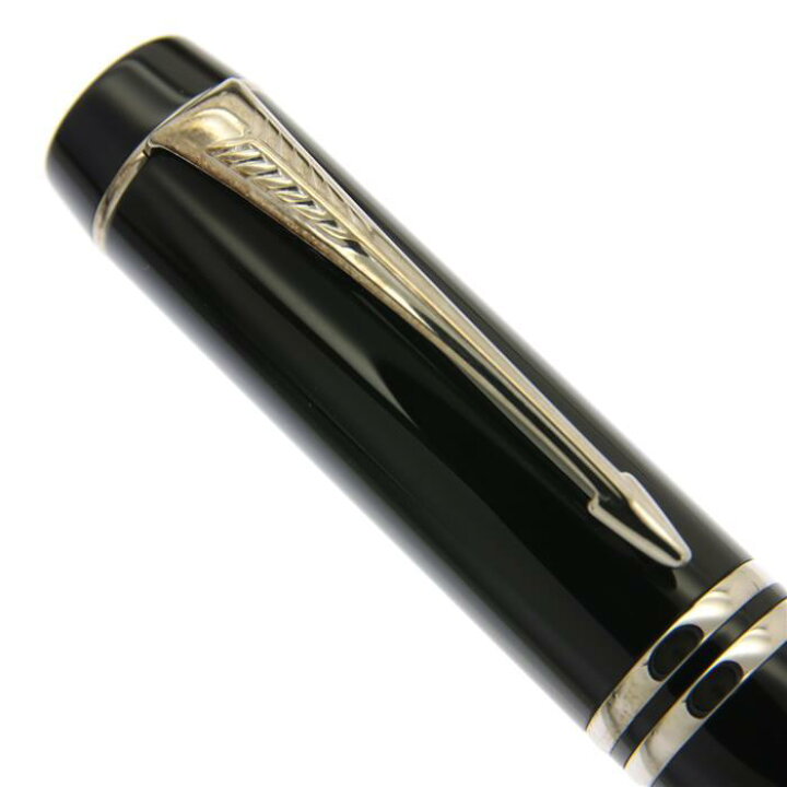 楽天市場】PARKER パーカー 万年筆 デュオフォールド ブラックPT 
