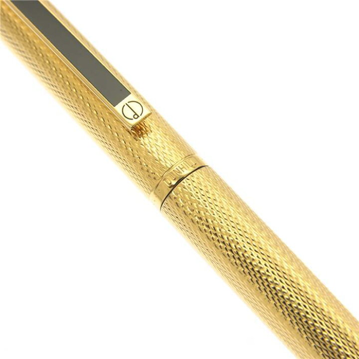 楽天市場】A.DUNHILL ダンヒル 万年筆 ジェムライン バーレイ ゴールド 