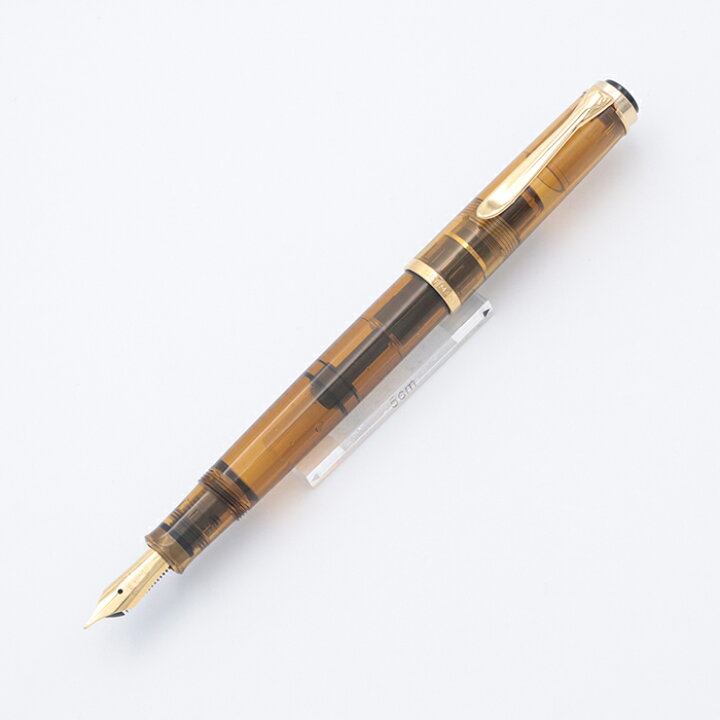 楽天市場】Pelikan ペリカン 万年筆 クラシック M200 コニャック F  