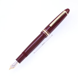 MONTBLANC モンブラン 万年筆 マイスターシュテュック #147 トラベラー ボルドー M【中古-良品】【smtb-f】