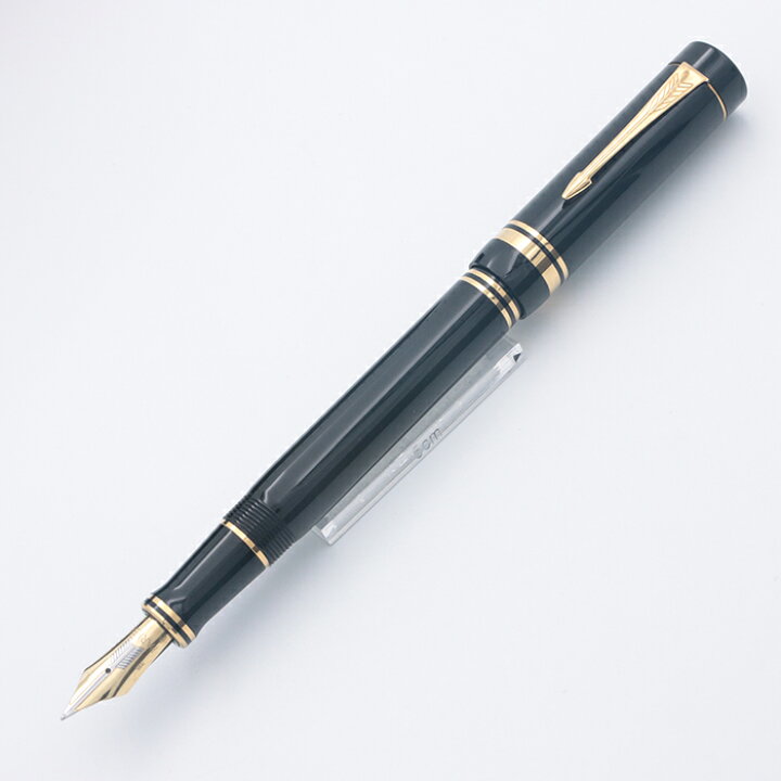 楽天市場】PARKER パーカー 万年筆 デュオフォールド ブラックGT 