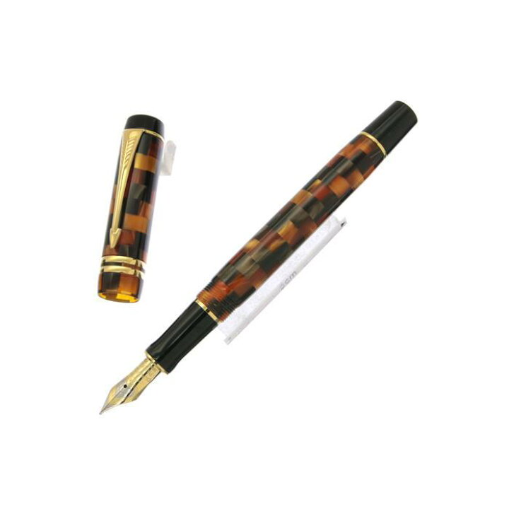 楽天市場】PARKER パーカー 万年筆 デュオフォールド チェック 