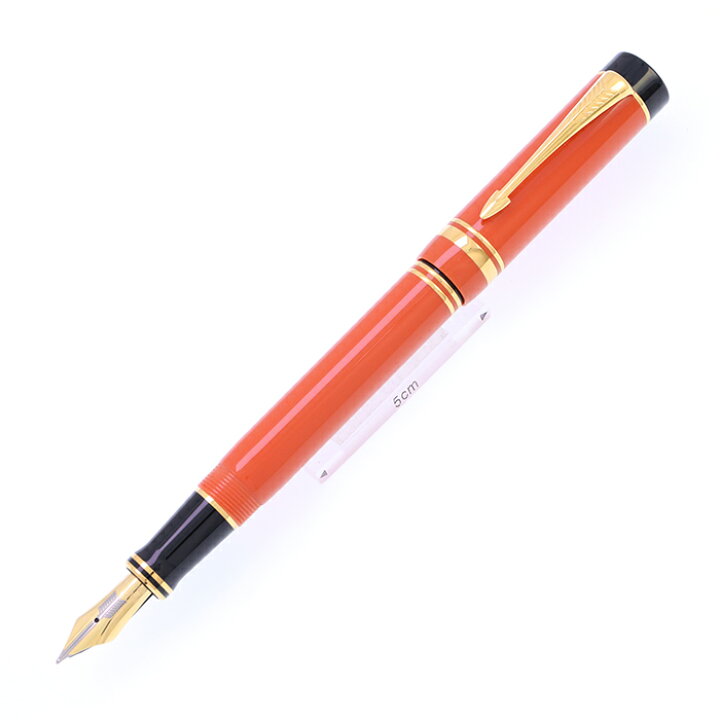 楽天市場】PARKER パーカー 万年筆 デュオフォールド オレンジ 