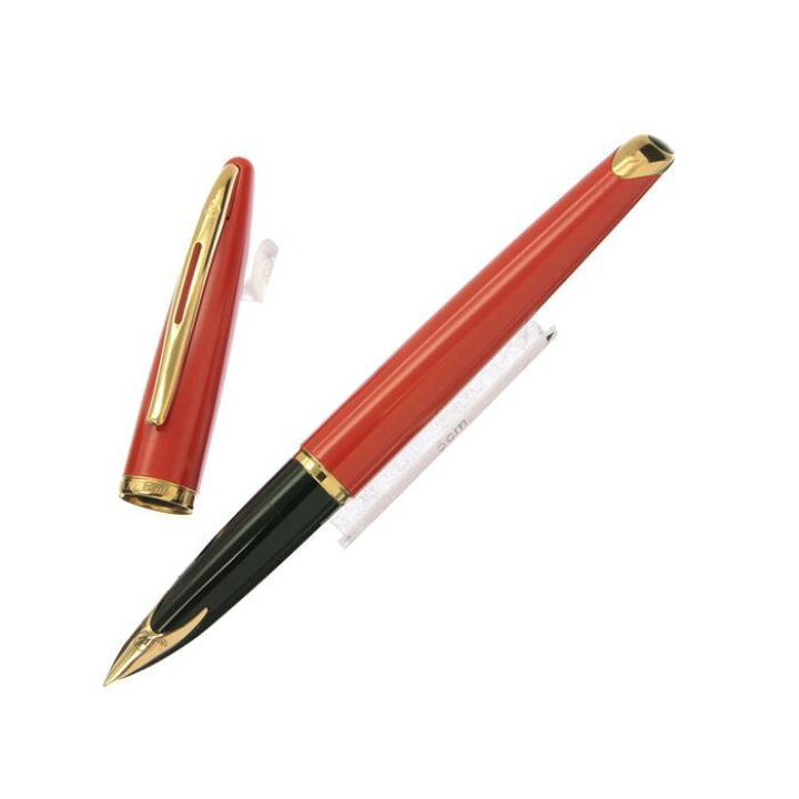 楽天市場】WATERMAN ウォーターマン 万年筆 カレン コーラルオレンジ F  