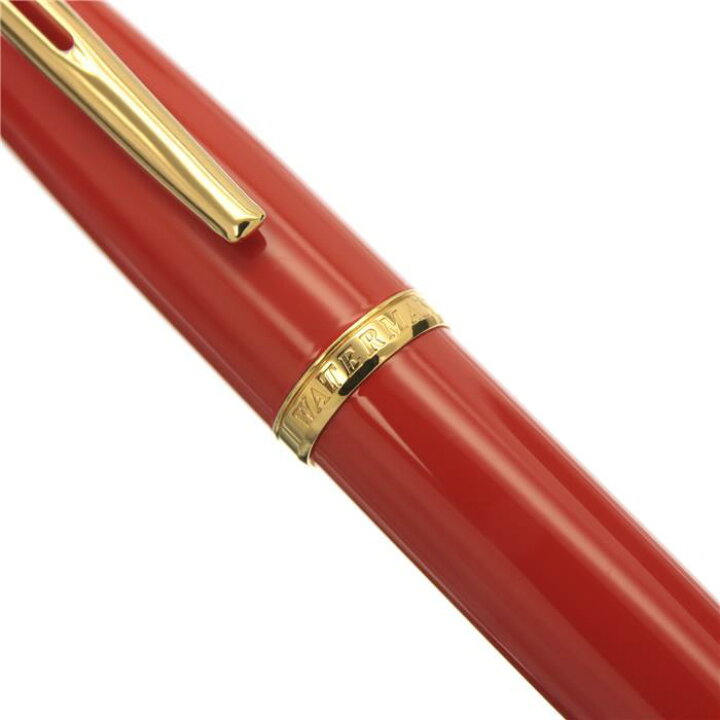 楽天市場】WATERMAN ウォーターマン 万年筆 カレン コーラルオレンジ F  