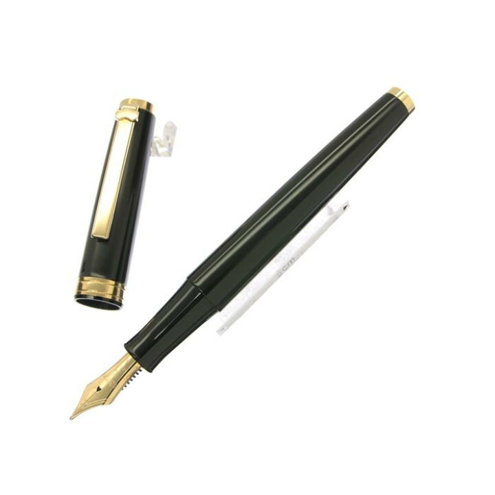 楽天市場】PLATINUM プラチナ 万年筆 #3776 黒漆 太字【中古-良品  