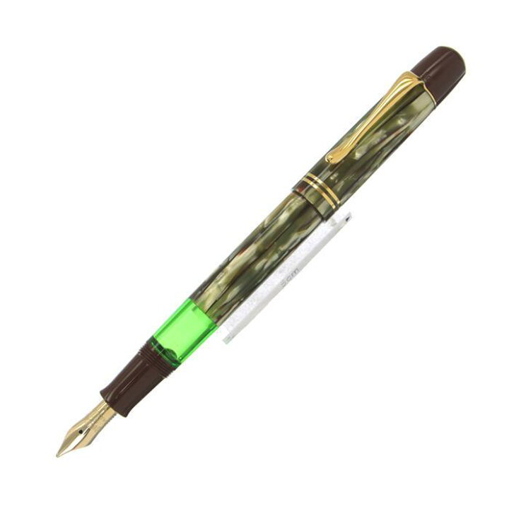 楽天市場】Pelikan ペリカン 万年筆 M101N トータスシェルブラウン M 