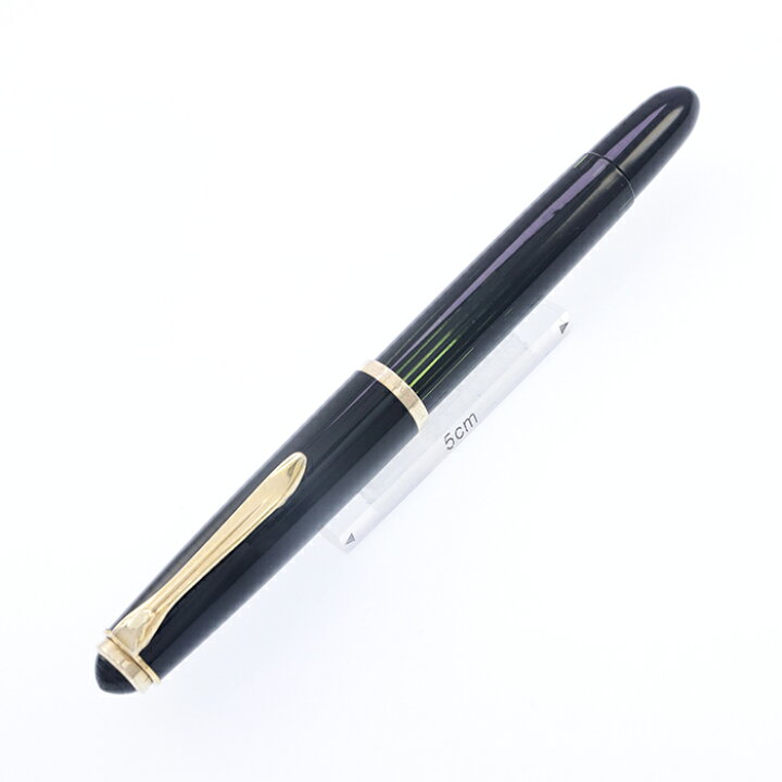 楽天市場】Pelikan ペリカン 万年筆 #400NN 黒縞 M【中古-並品】【smtb 