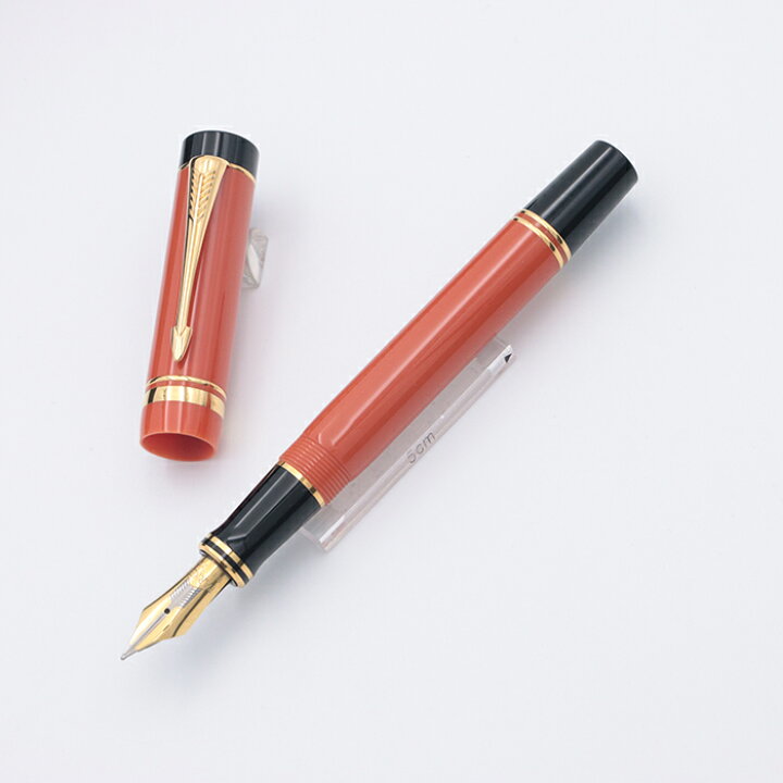 楽天市場】PARKER パーカー 万年筆 デュオフォールド オレンジ 