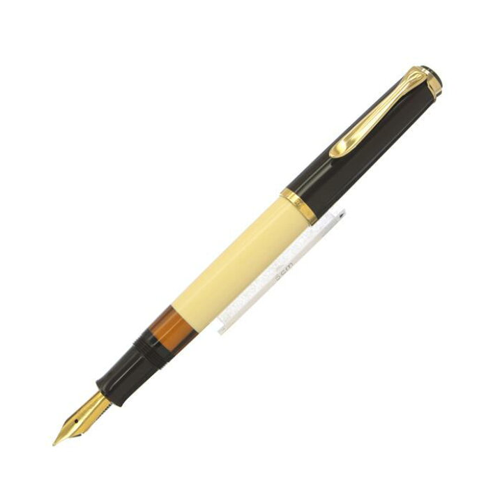 楽天市場】Pelikan ペリカン 万年筆 クラシック M200 カフェクリーム F 