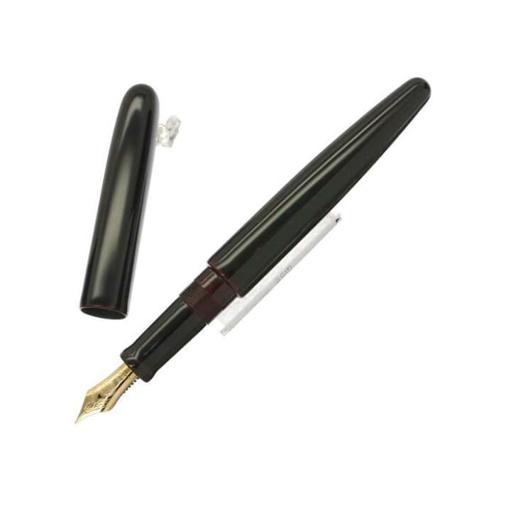 楽天市場】NAKAYA 中屋万年筆 万年筆 シガーモデル ロング 黒溜 