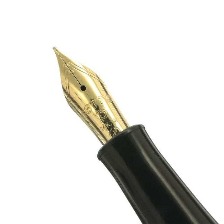 楽天市場】PLATINUM プラチナ 万年筆 #3776 ギャザード ブラック 太字 