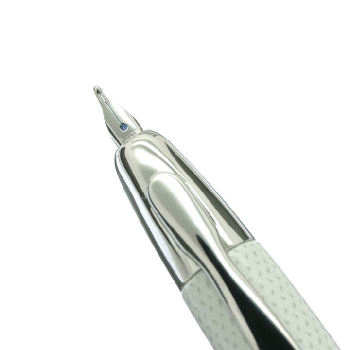 楽天市場】PILOT パイロット 万年筆 キャップレス 絣 白 太字【中古-良 