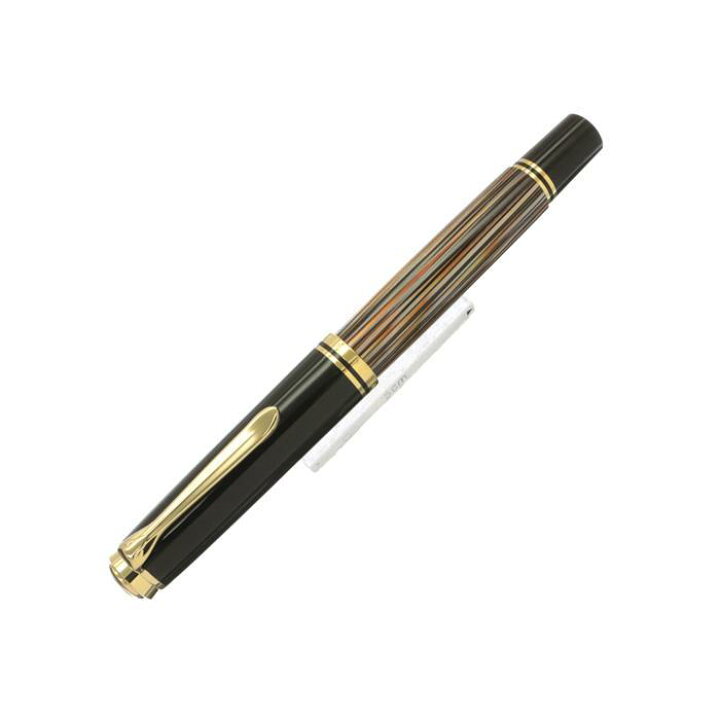 楽天市場】Pelikan ペリカン 万年筆 スーベレーン M800 茶縞 B [研磨 