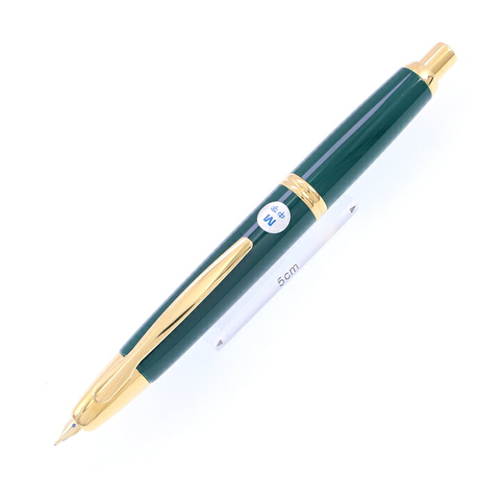 楽天市場】PILOT パイロット 万年筆 キャップレス グリーン 中字【中古 