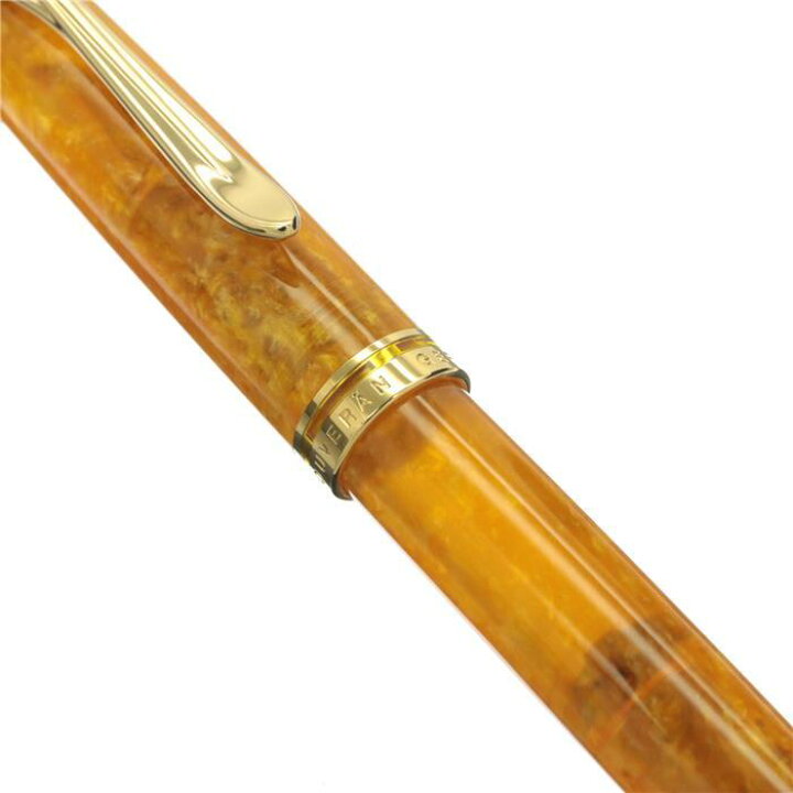楽天市場】Pelikan ペリカン 万年筆 スーベレーン M320 オレンジ M 