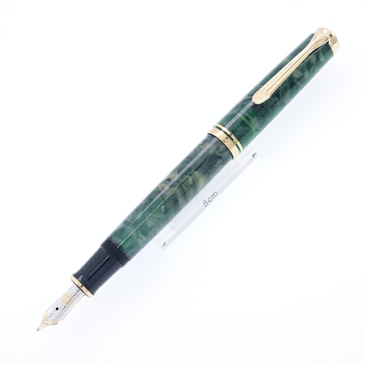 楽天市場】Pelikan ペリカン 万年筆 スーベレーン M600 グリーン・オ 