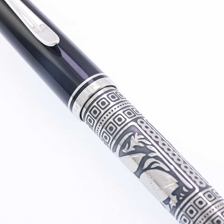 楽天市場】Pelikan ペリカン 万年筆 M710 トレド ブラック M【中古-良  