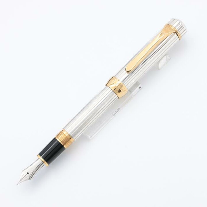 楽天市場】PLATINUM プラチナ 万年筆 銀無垢 PTS-50000 Pt./中字【中古 