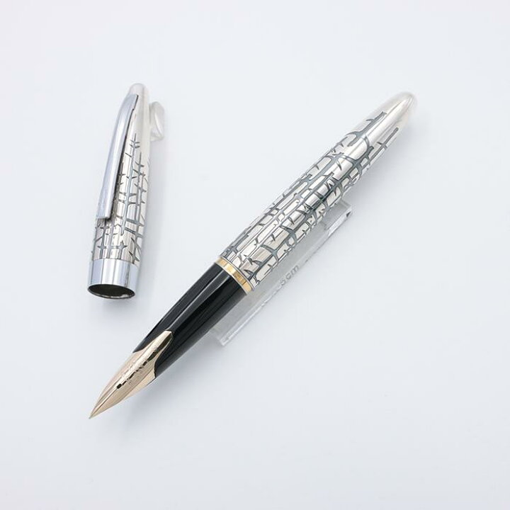 楽天市場】PILOT パイロット 万年筆 エリート シルバーン 冬木立 細字 