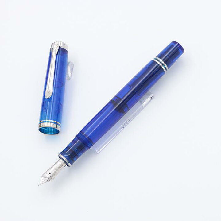 楽天市場】Pelikan ペリカン 万年筆 スーベレーン M605 マリーンブルー 