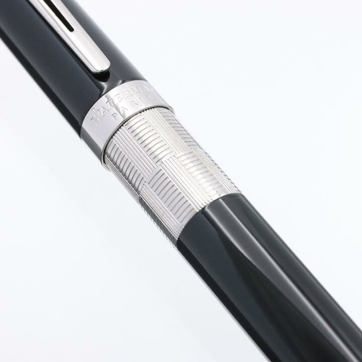 楽天市場】WATERMAN ウォーターマン 万年筆 エレガンス ブラックST F 