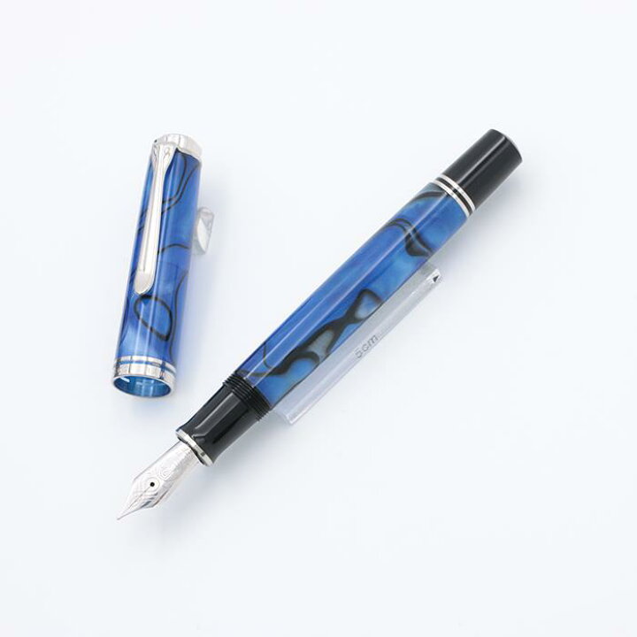 楽天市場】Pelikan ペリカン 万年筆 スーベレーン M805 ブルーデューン 