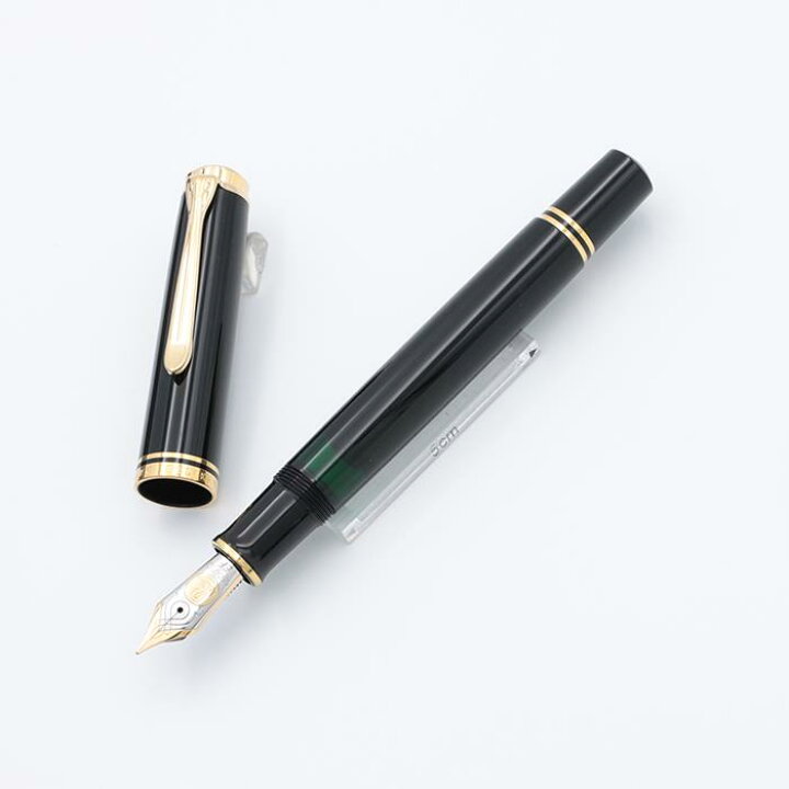 楽天市場】Pelikan ペリカン 万年筆 スーベレーン M800 ブラック EF  