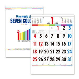 yyjz 2026N Ǌ|J_[ One Week of Seven Colors B3 530×380mm KC20025J_[ 2026 Ǌ| XPW[ LOR[|[V    唻 傫 Vv 