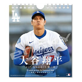 2026年 31日 万年日めくりカレンダー 大谷翔平 170×150mmカレンダー 2026 令和8年 日めくり カレンダー 大人気 スポーツ 野球選手 グッズ 大谷 翔平 ドジャース 野球 OHTANI メジャーリーグ 写真 かっこいい