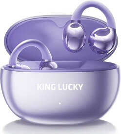 「★月間優良ショップ受賞&20%OFFクーポン」イヤホン bluetooth5.4 完全ワイヤレスイヤホン イヤーカフイヤホン 空気伝導イヤホン IPX5防水規格/音漏れ抑制/最大48時間音楽再生/ENC通話ウルトラノイズキャンセリング イヤーカフ型 軽量約5g 人間工学設計 ランニング/通勤