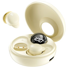 Kinglucky 寝ホン 睡眠用イヤホン ワイヤレス ノイズキャンセリング Bluetooth 5.3 寝ながらイヤホン 超小型 カナル型 高遮音性 左右分離型 片耳/両耳 自動ペアリング LED残量表示 日本語取扱説明書
