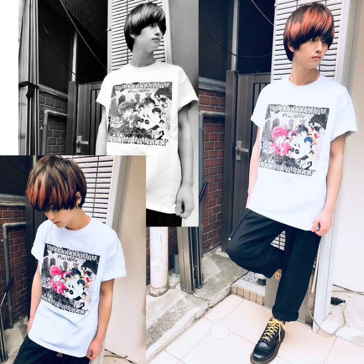 楽天市場】『らんま1/2』×KINGLYMASK コラボ ビッグTシャツ（シロ 