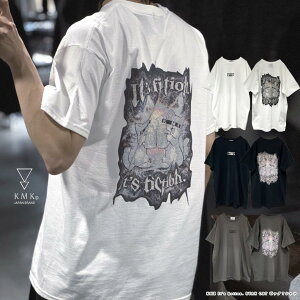 �yKMK 2026 SUMMER T COLLECTION�zKMK It's fiction. NYAN CAT �r�b�OT�V���c���h �L���O���[�}�X�N �����Y ���f�B�[�X ���j�Z�b�N�X �j�����p KINGLYMASK �I���W�i�� 2026 �� S/S �V��
