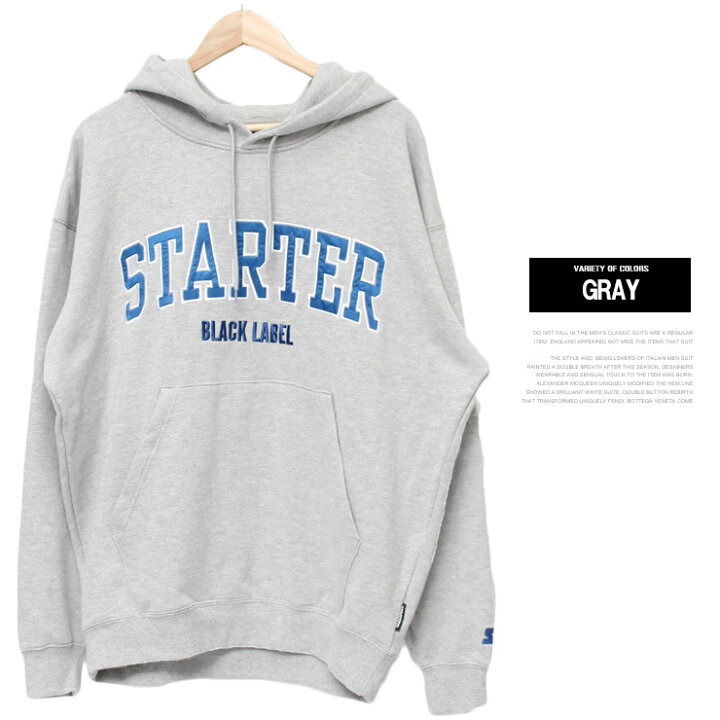 楽天市場】送料無料 STARTER(スターター) プルオーバー パーカー 