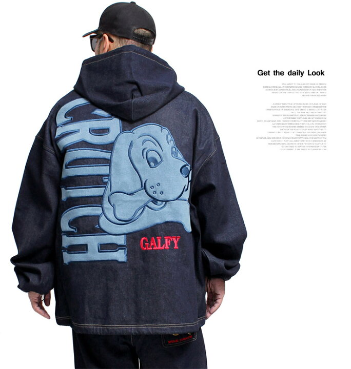 楽天市場】送料無料 GALFY(ガルフィー) デニム セットアップ メンズ 