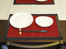 【タイ風ランチョンマット/5】ハンドメイド ランチョンマット ティーマット ダイニングマット テーブルクロス ダイニングテーブル コットン い草 綿 タイシルク アジアン雑貨 癒し インテリア エスニック おしゃれ 家具 タイ雑貨