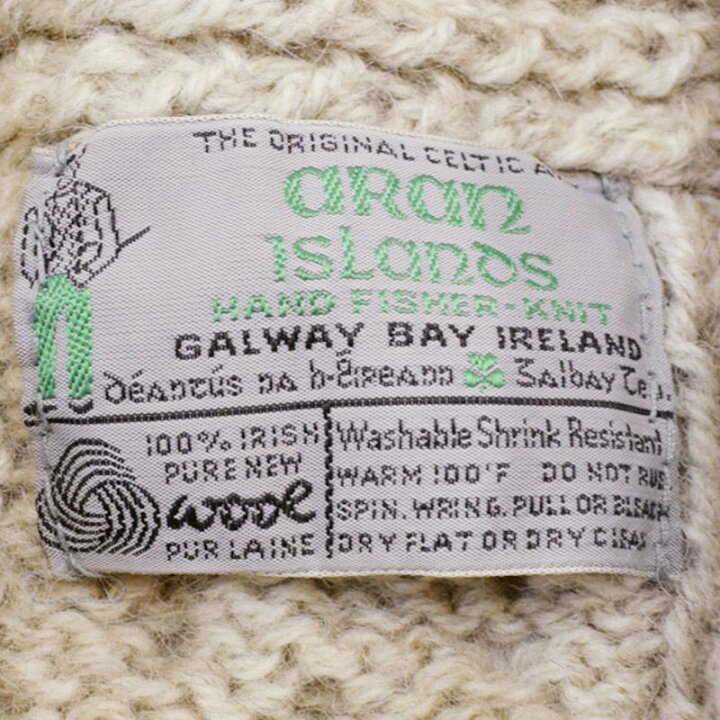 楽天市場】アラン アイランズ Aran Islands ショールカラー 