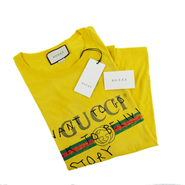楽天市場】□グッチ GUCCI Tシャツ ココキャピタン ウォッシュド加工 