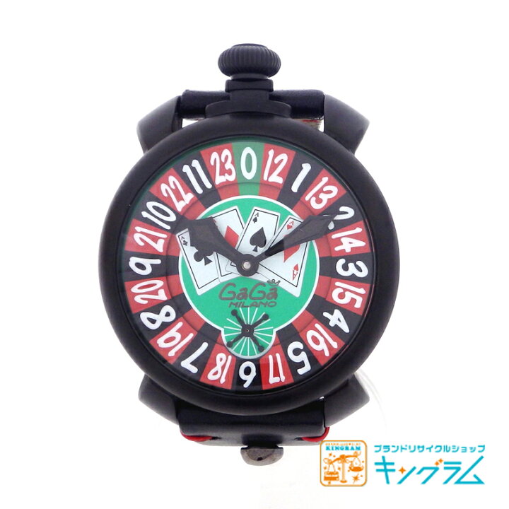 楽天市場】ガガミラノ GaGa MILANO マヌアーレ48mm ラスベガス 5012 