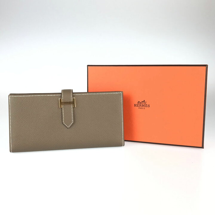 楽天市場】エルメス HERMES ベアンスフレ C刻印 2018年製 長財布 