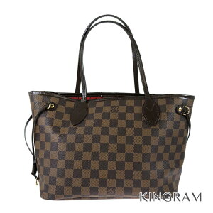 ルイ・ヴィトン LOUIS VUITTON ダミエ ネヴァーフルPM N51109 エベヌ PVC トートバッグ fyd【中古】