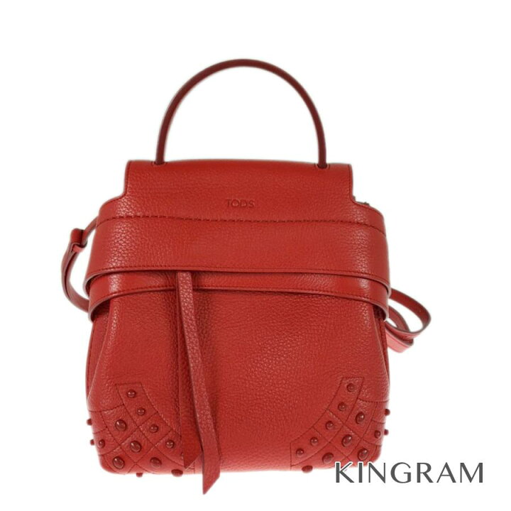 楽天市場】トッズ TOD'S ウェーブ ミニ スタッズ 3WAY バックパック ショルダー ストラップ2本 レッド レザー ハンドバッグ fah【中古】 : キングラム楽天市場店 楽天市場】トッズ TOD'S ウェーブ ミニ スタッズ 3WAY バックパック ショルダー ストラップ2本 レッド レザー ハンドバッグ fah【中古】 : キングラム楽天市場店