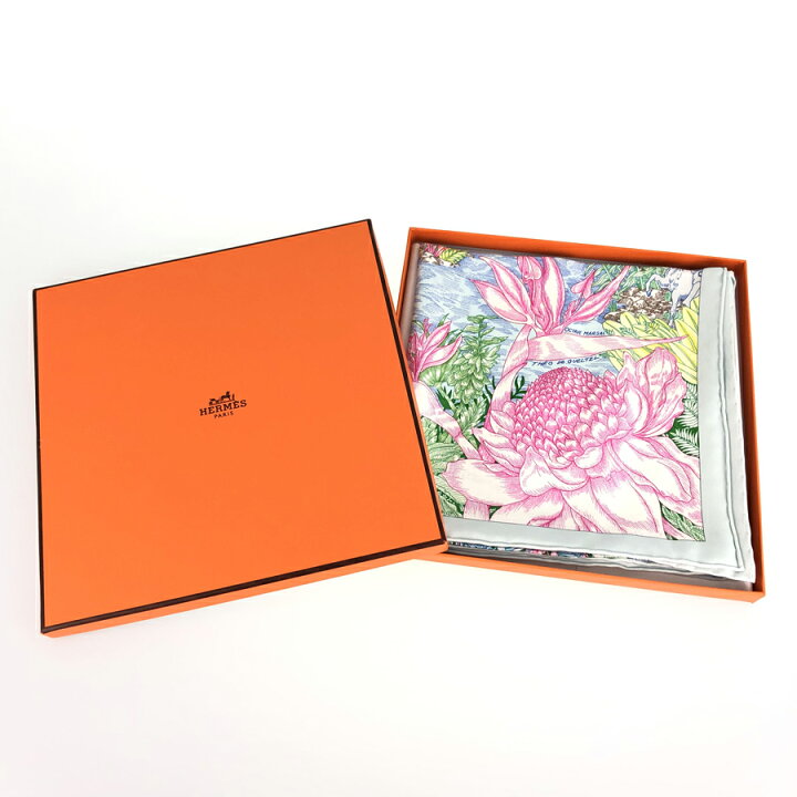 楽天市場】エルメス HERMES カレ 90 FAVBOVRG TROPICAL フォーブル 