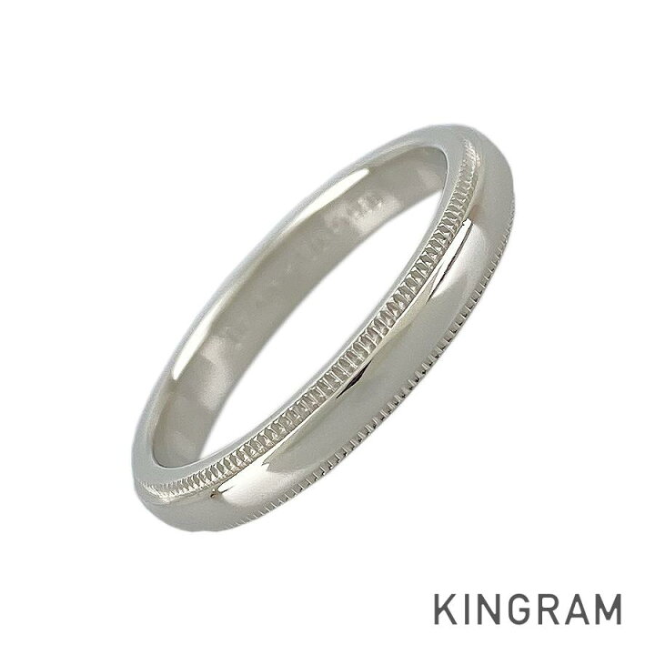 楽天市場】ティファニー TIFFANY&Co. リング Pt950 ミルグレイン 12.5 