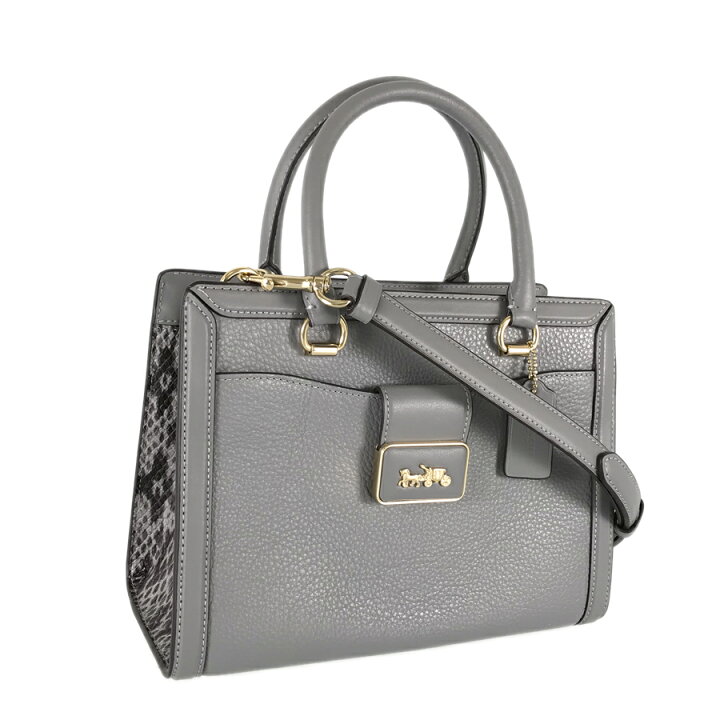 楽天市場】コーチ COACH グレース キャリーオール CE606 グレー レザー 