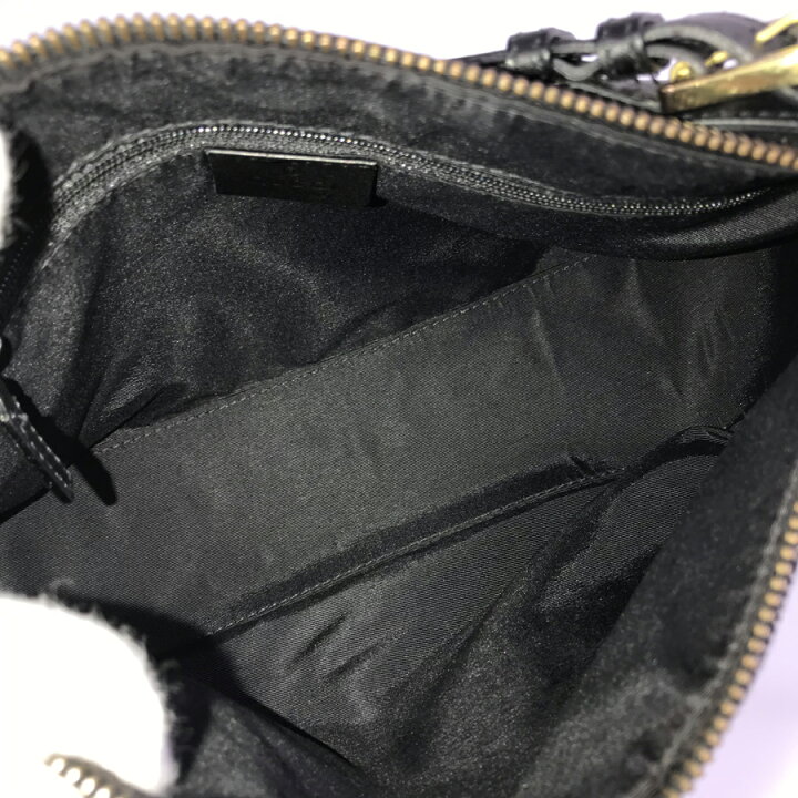 楽天市場】グッチ GUCCI ワンショルダー GGキャンバス 92706 ブラック