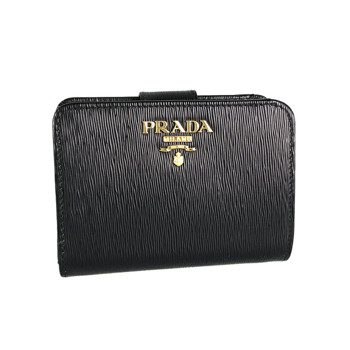 楽天市場】プラダ PRADA VITELLO MOVE BI 1ML018 NERO LACCA レザー 二  