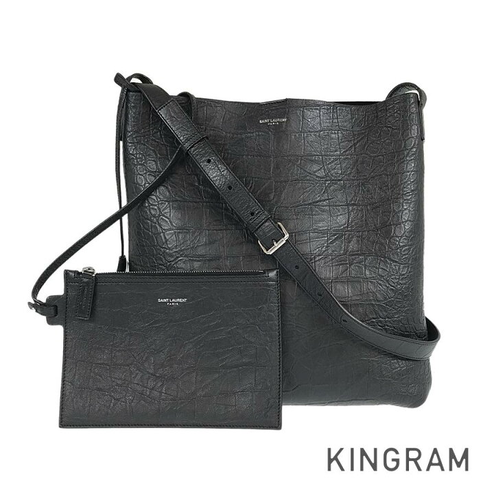 楽天市場】サンローラン SAINT LAURENT クロコ型押し 440231 ブラック 