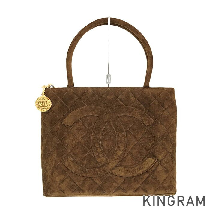 楽天市場】シャネル CHANEL 復刻トート ブラウン スエード トート 